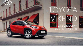 TOYOTA VÍKEND 23. a 24. DUBNA