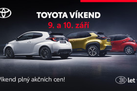 TOYOTA VÍKEND 9. a 10. ZÁŘÍ