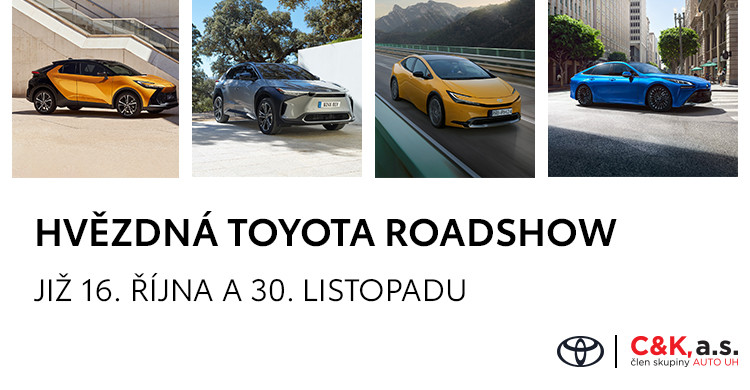 Hvězdná Toyota roadshow