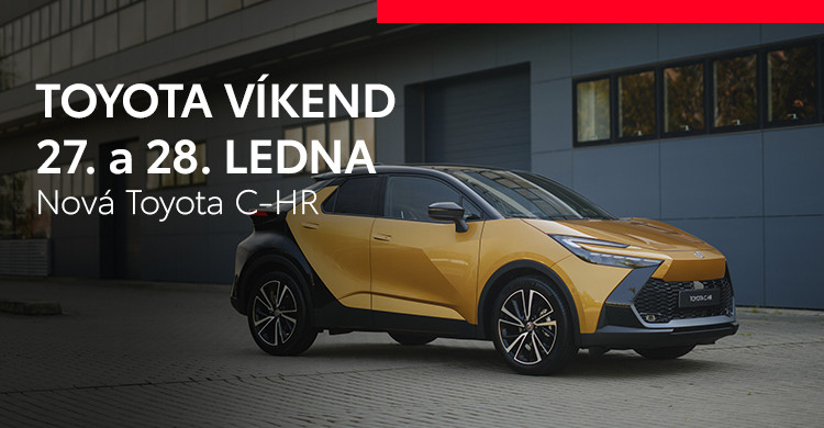 TOYOTA VÍKEND 27. a 28. LEDNA