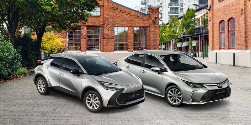 Oblíbené modely TOYOTA nyní za skvělé ceny