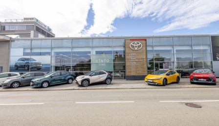 Autosalon Toyota Brno - ul. Vídeňská